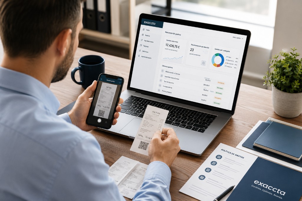 Cómo controlar los gastos de empleados sin perder tiempo ni visibilidad